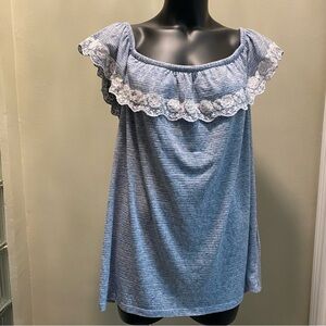 Tommy Hilfiger Off‑Shoulder Top Size 2X